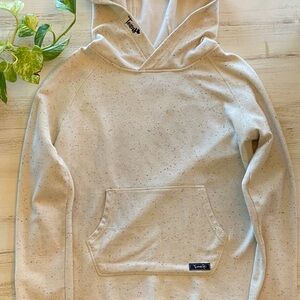 Texas Fresh Cream Hoodie with Multicolor Speckles